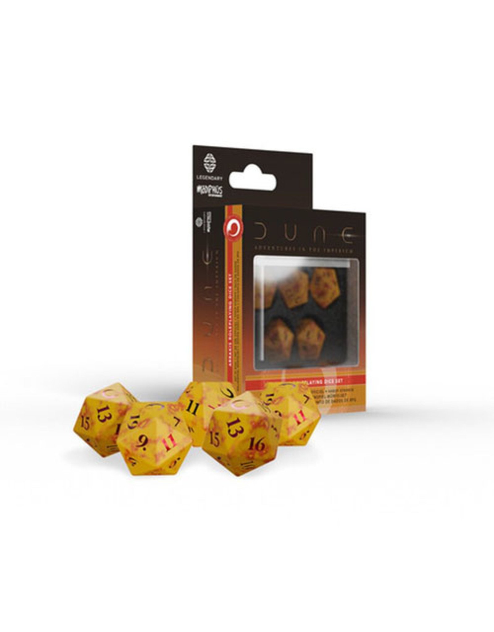 Dune RPG Dice Set Arrakis