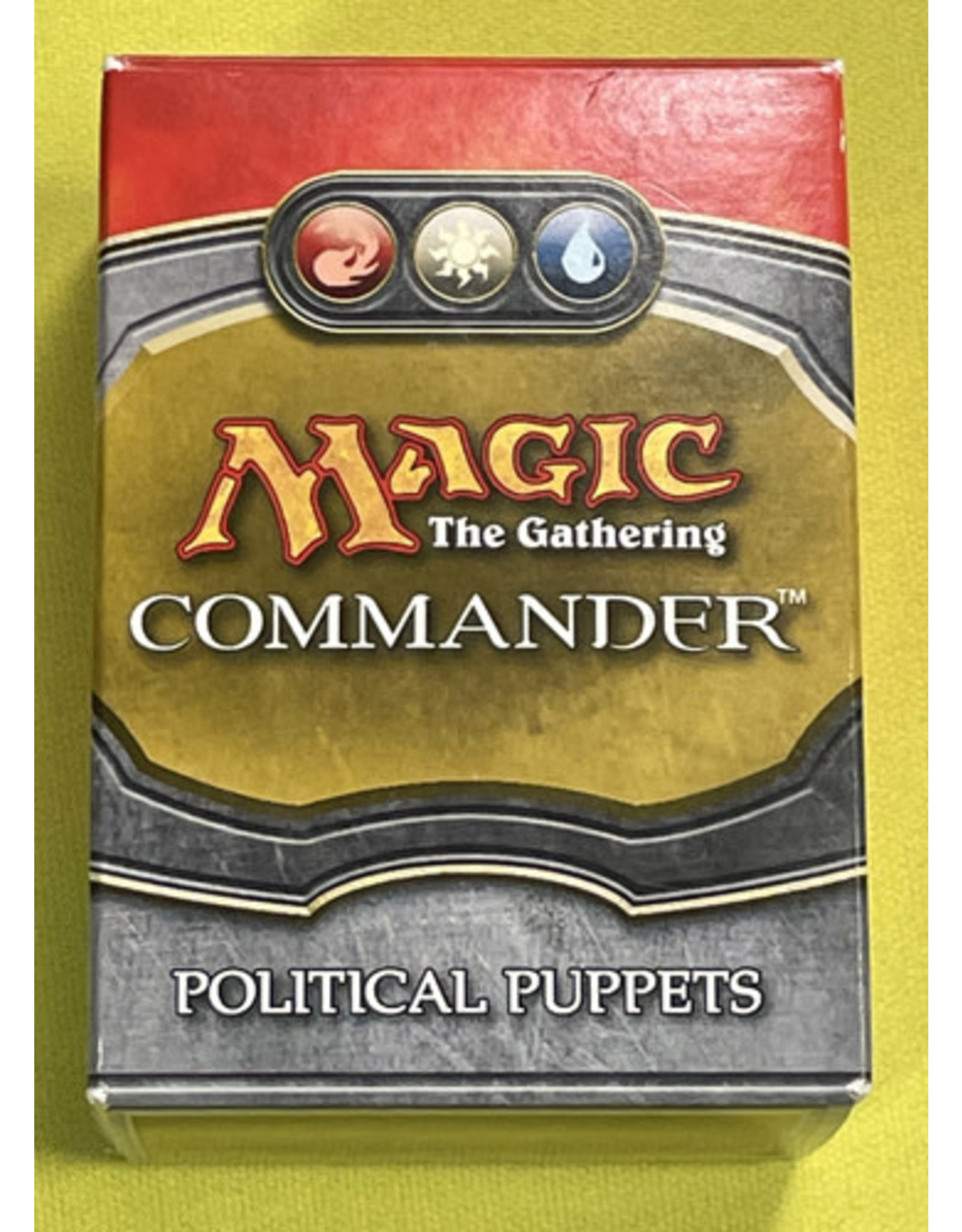 Magic Commander Deck Political Puppets (open)