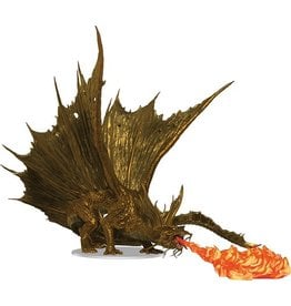 DnD Icons Adult Gold Dragon Premium Figure