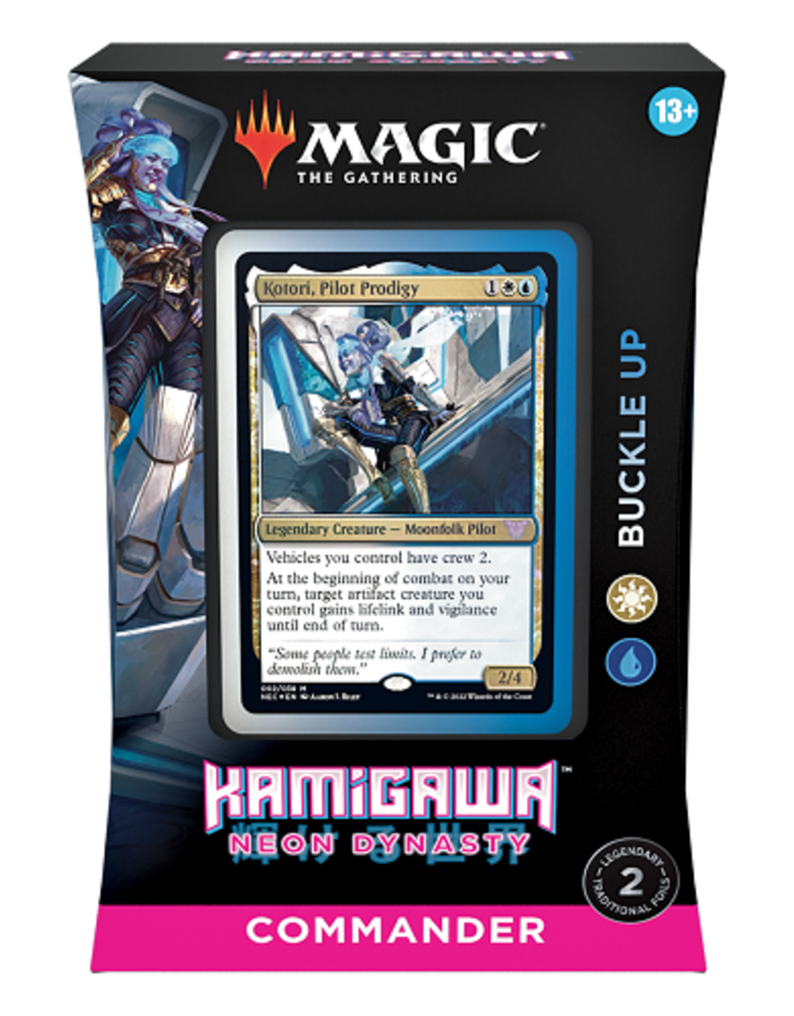 Magic Kamigawa Neon Dynasty Commander Buckle Up