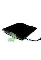 Velvet Dice Bag - Medium Black