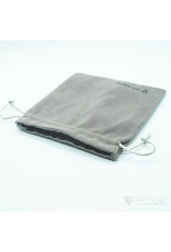 Velvet Dice Bag - Medium Light Gray