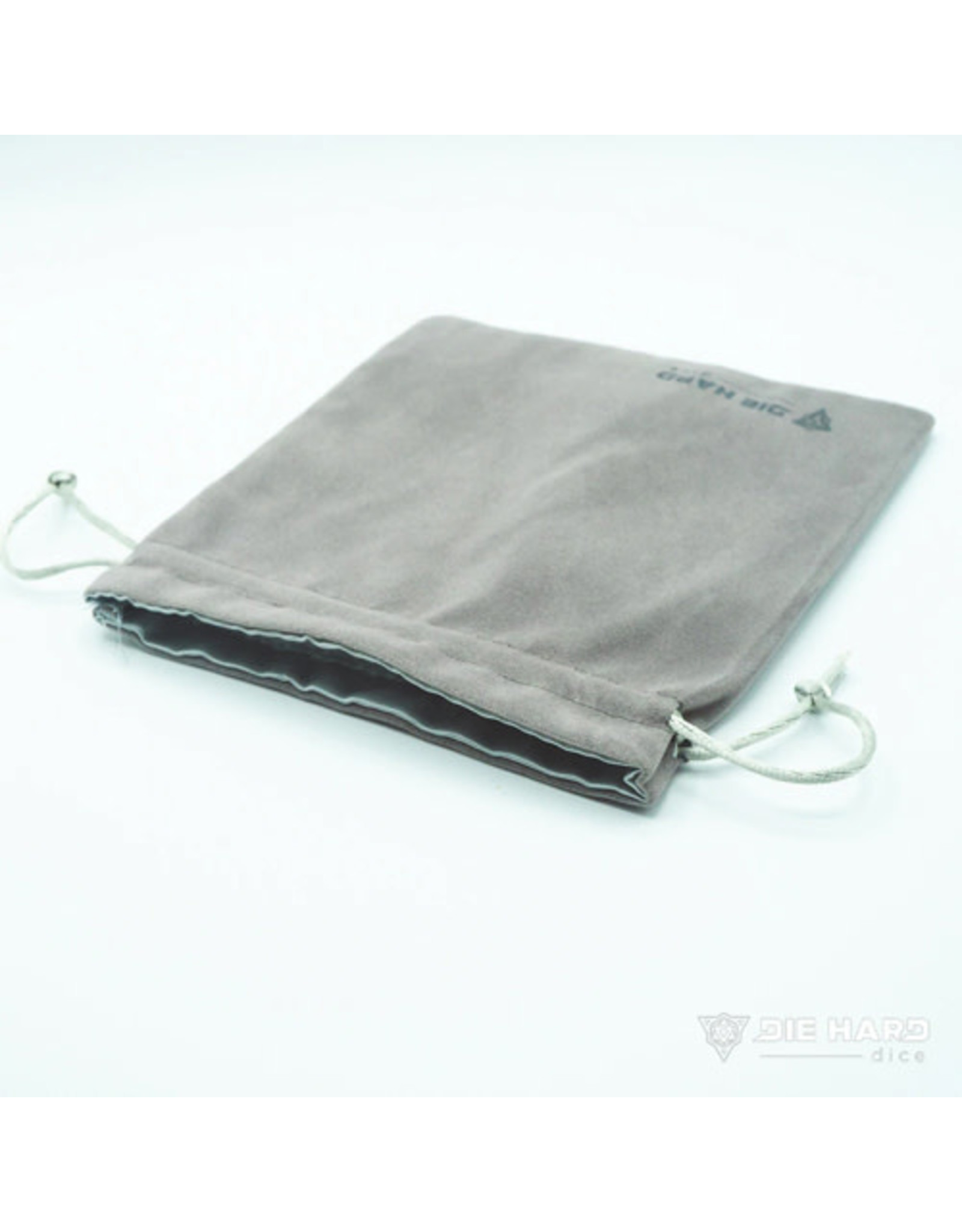 Velvet Dice Bag - Medium Light Gray