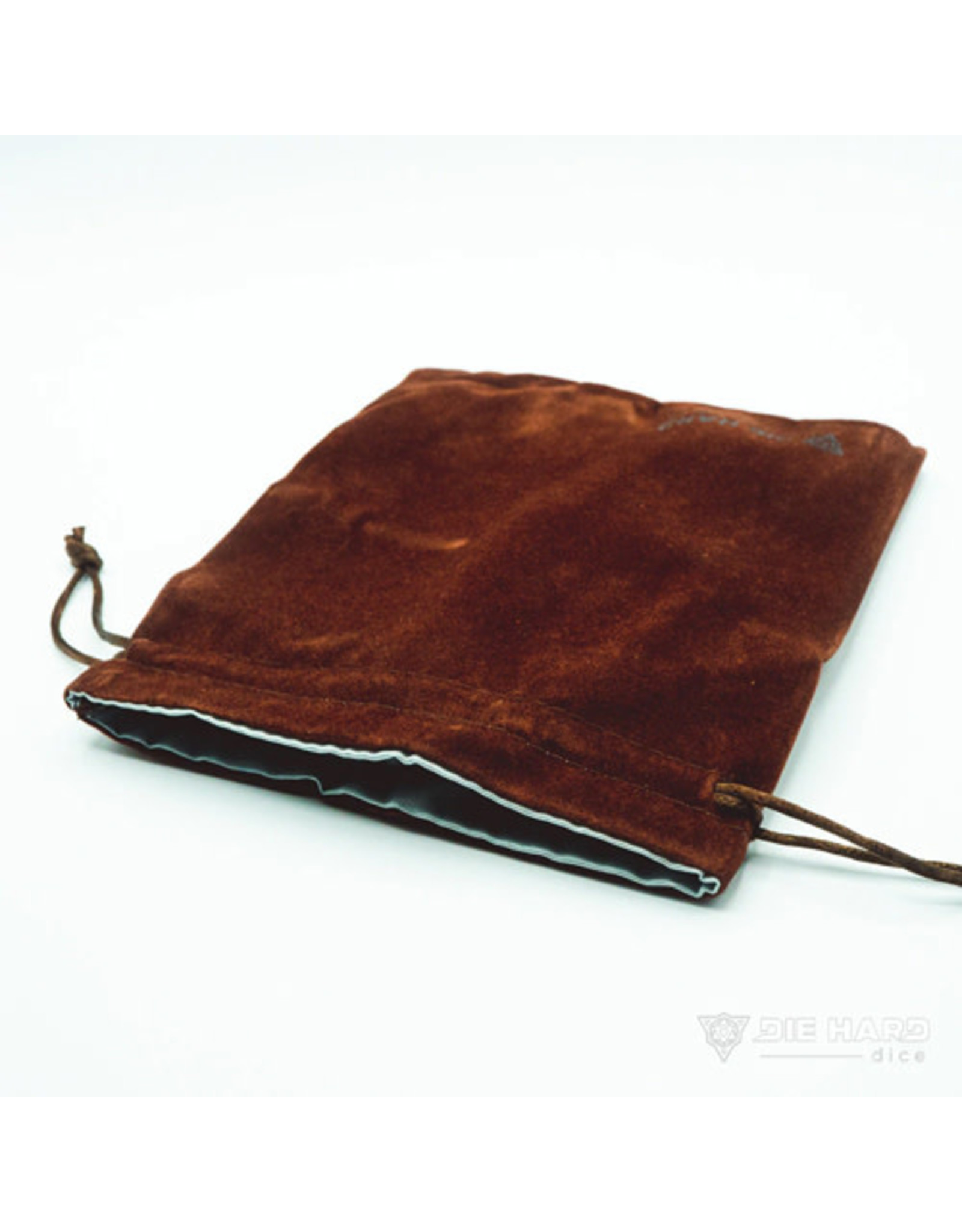 Velvet Dice Bag - Medium Brown