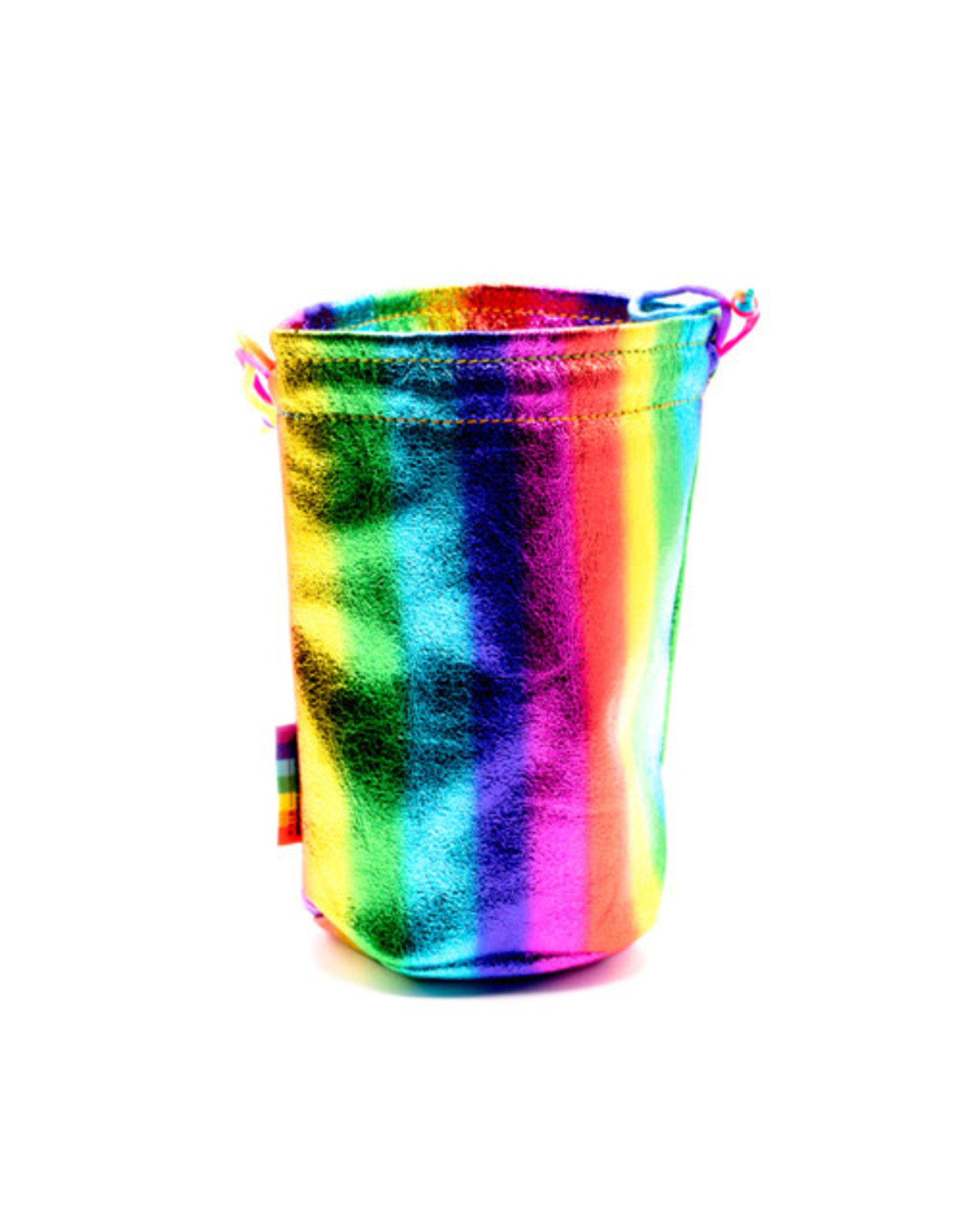 Flat Bottomed Dice Bag - Celebrate Pride 2021 Rainbow