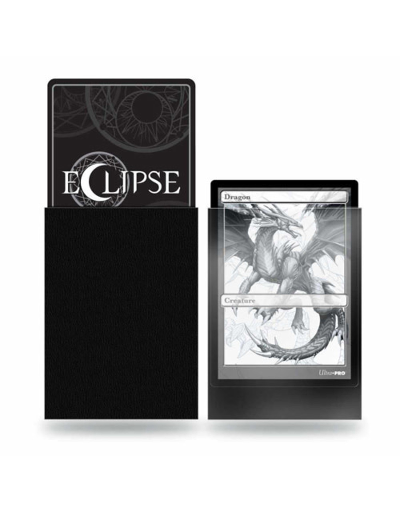 Ultra Pro Matte Eclipse DP 100ct BLACK