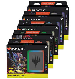 Magic March Of The Machine Commander Deck Set (5Ct)
