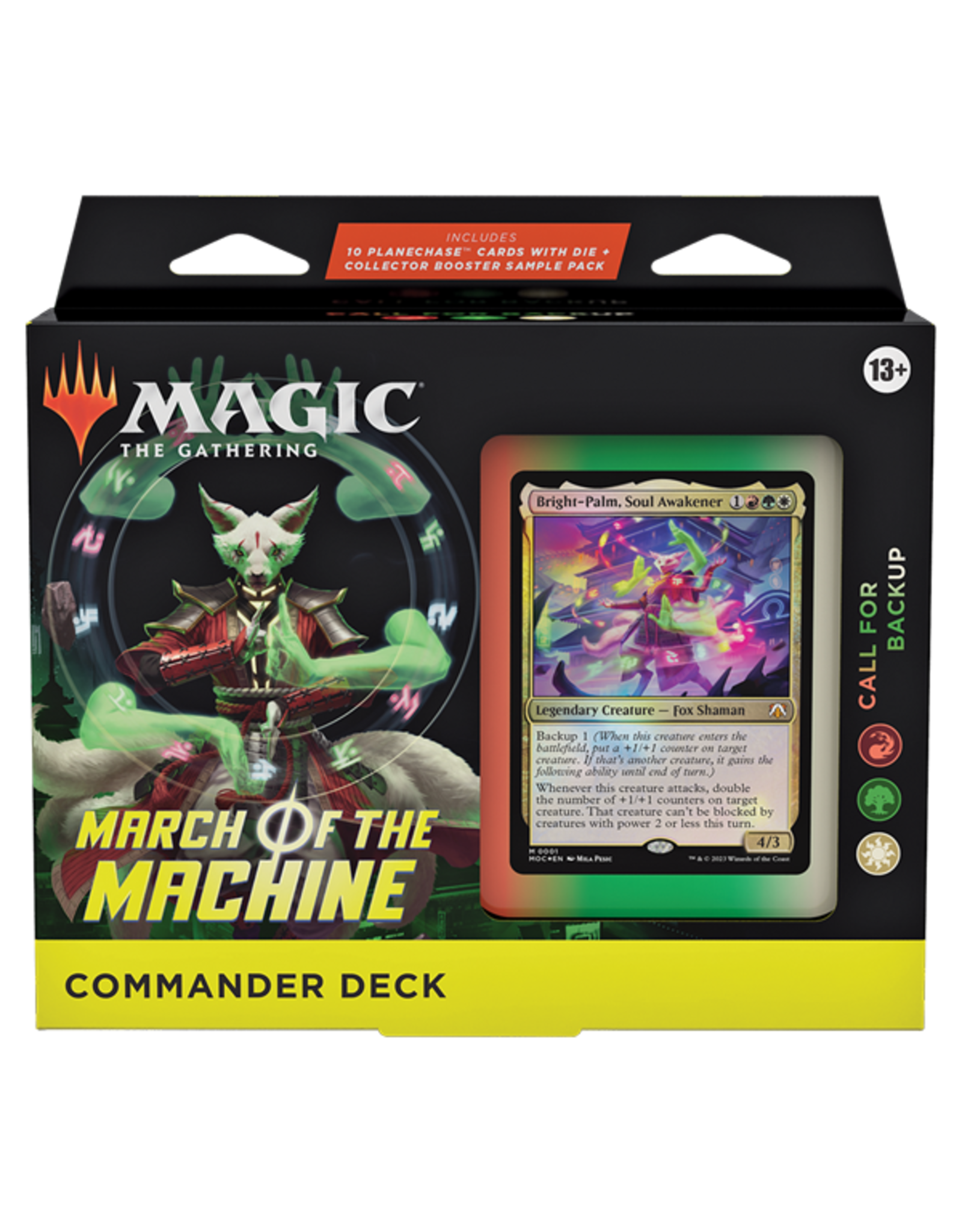 Magic Call for Backup March Of The Machine Commander Deck