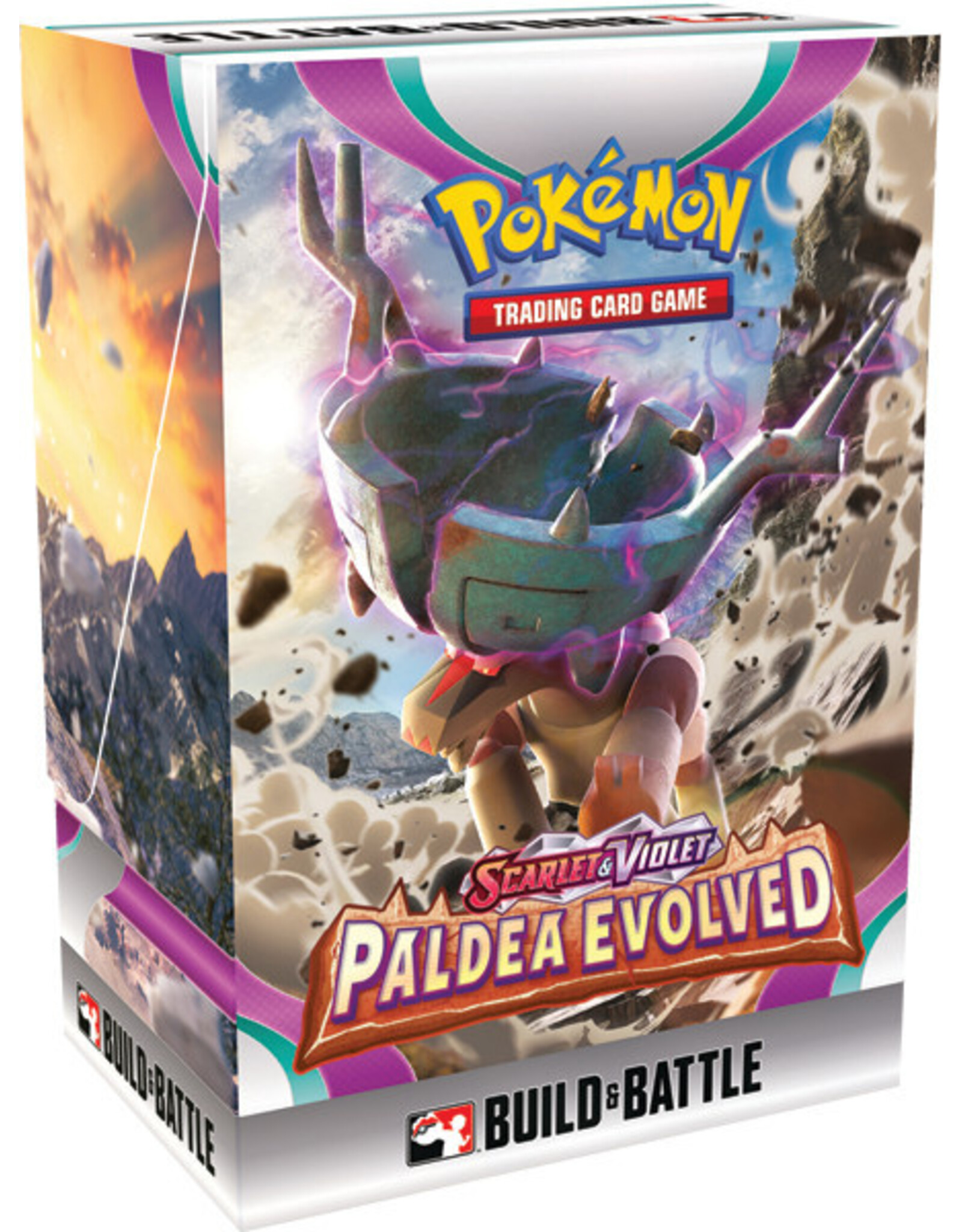 Pokemon SV2 Paldea Evolved Build And Battle Pack