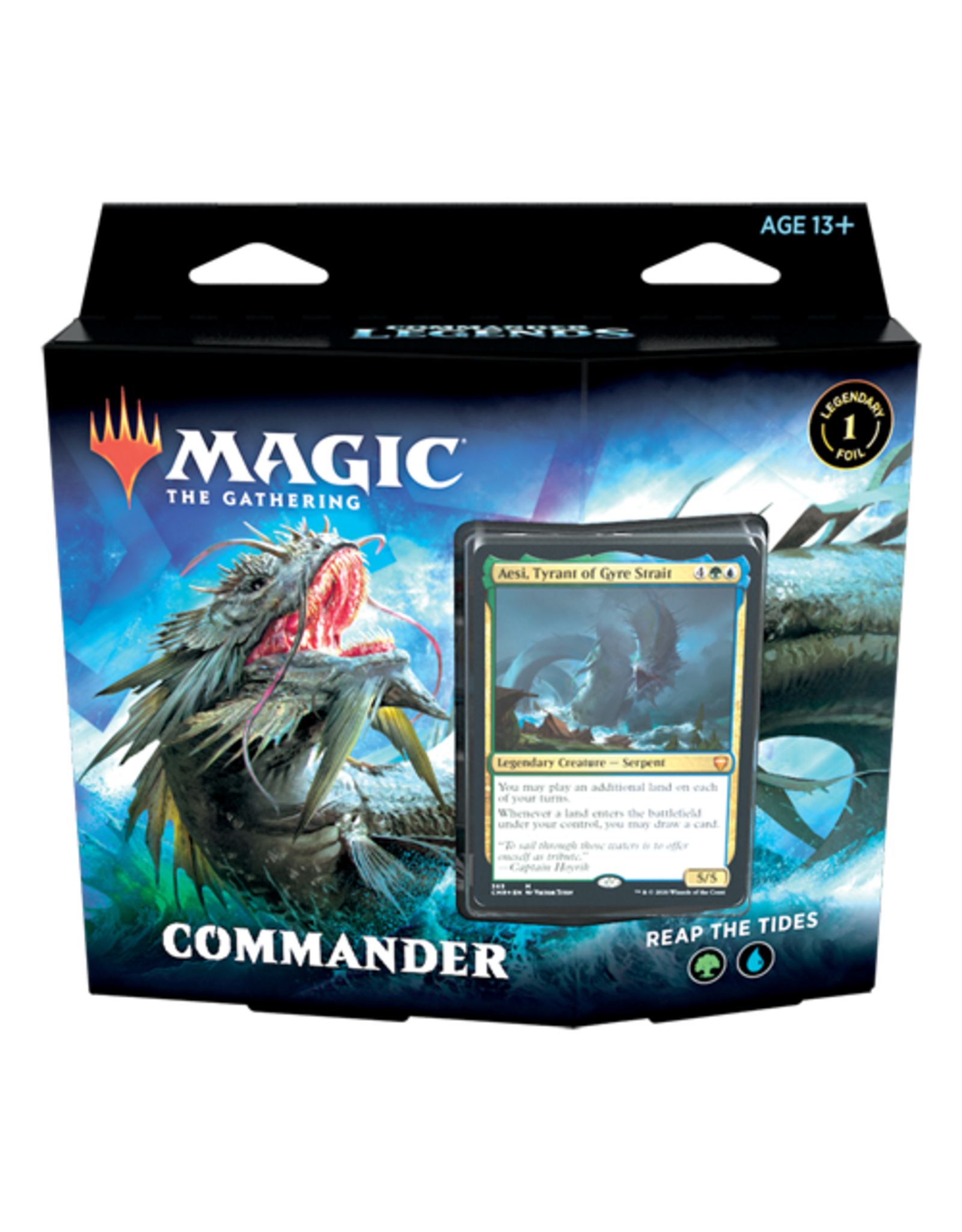 Magic Commander Legends Deck Reap the Tides