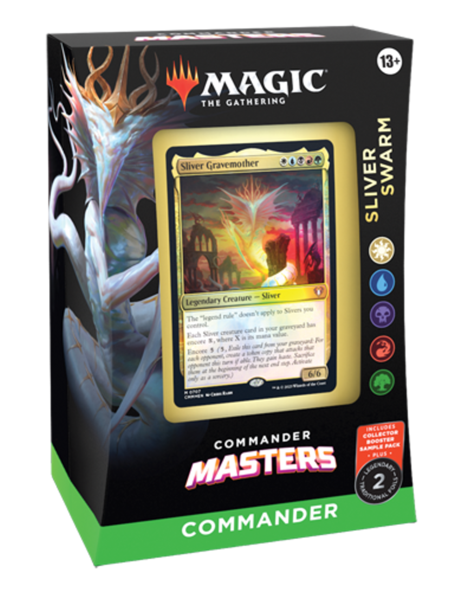 Magic Commander Masters Deck Sliver Swarm