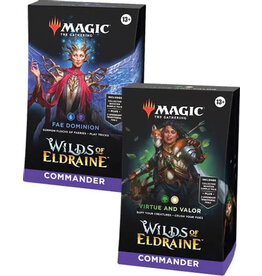 Magic Wilds Of Eldraine Commander Deck Set (x2)