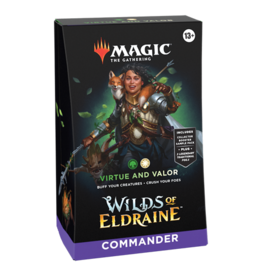 Magic Wilds Of Eldraine Commander Deck Virtue and Valor