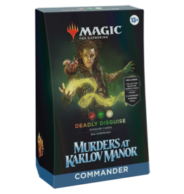 Magic Deadly Disguise Karlov Manor Commander Deck