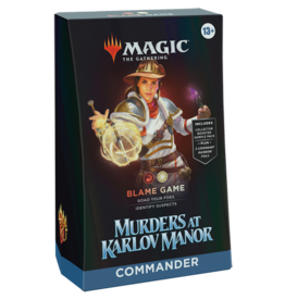 Magic Blame Game Karlov Manor Commander Deck