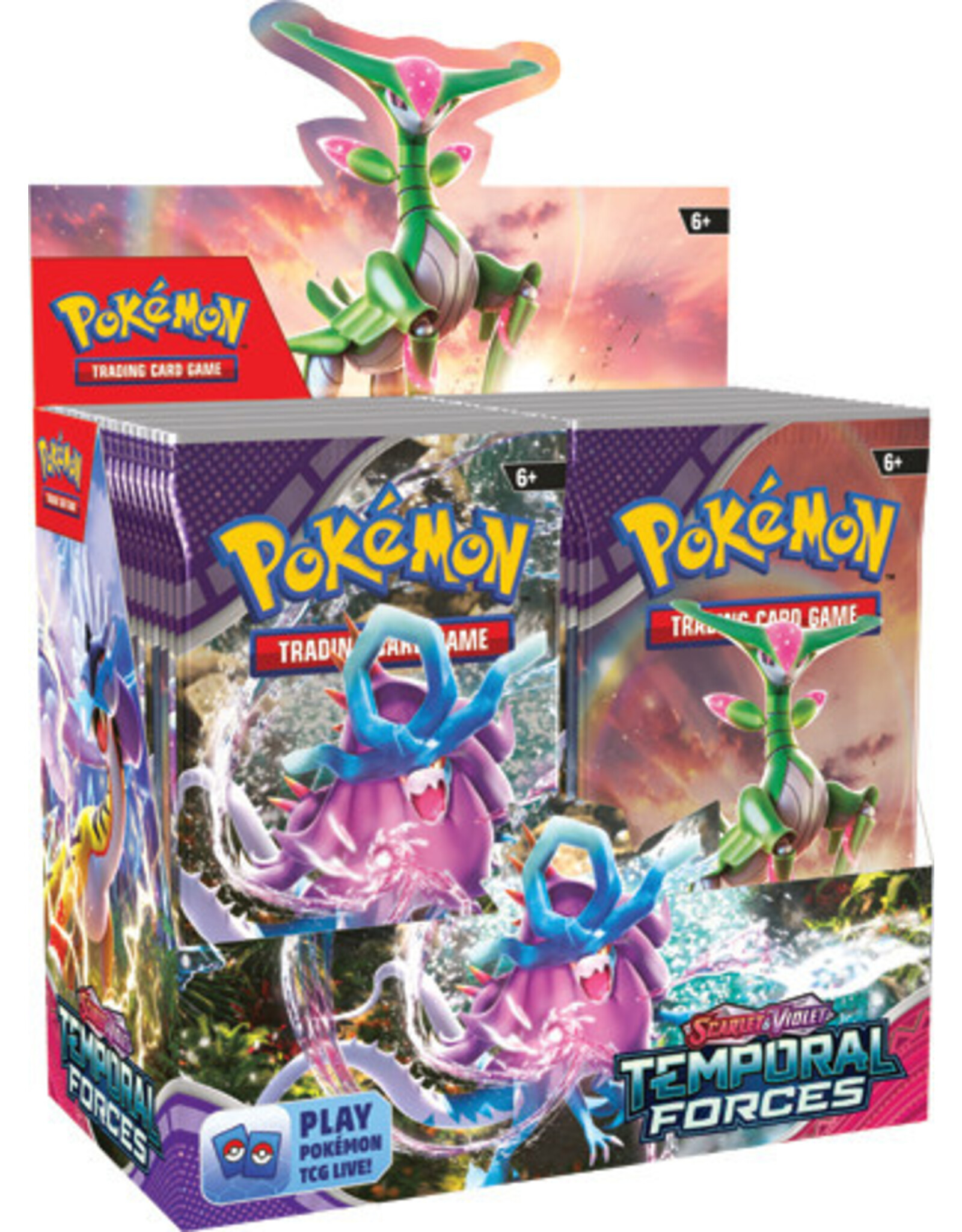 Pokemon SV5 Temporal Forces Booster Box (36)