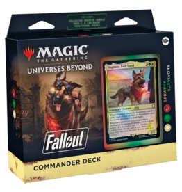 Magic Fallout Scrappy Survivors Commander Deck