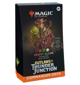 Magic Desert Bloom Outlaws of Thunder Junction Commander Deck