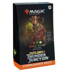 Magic Outlaws of Thunder Junction Commander Deck Desert Bloom