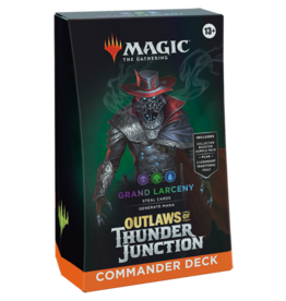 Magic Outlaws of Thunder Junction Commander Deck Grand Larceny