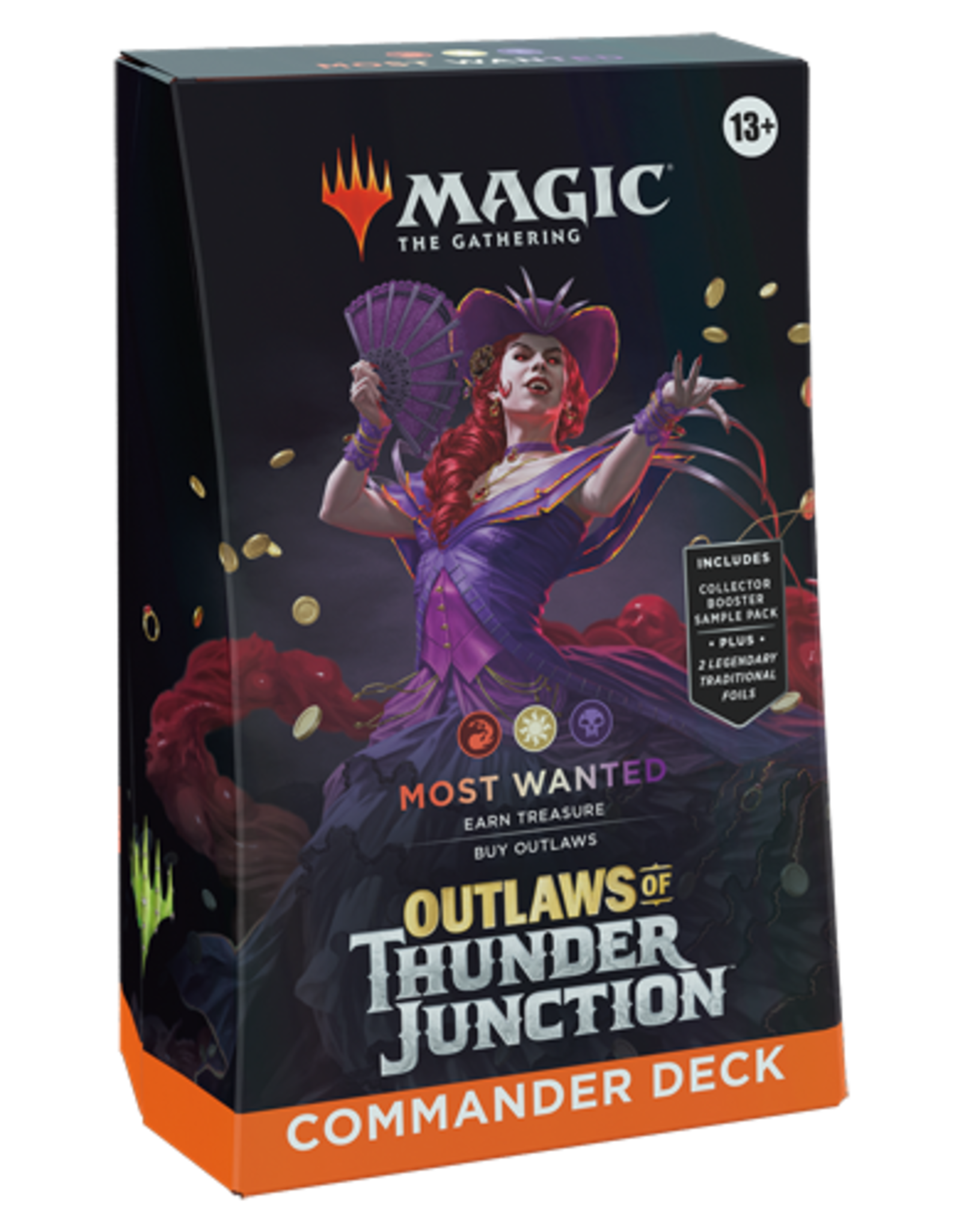 Magic Most Wanted Outlaws of Thunder Junction Commander Deck