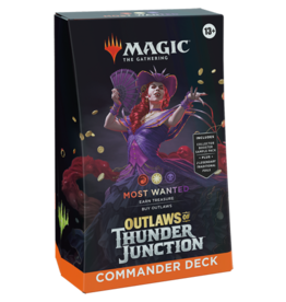 Magic Most Wanted Outlaws of Thunder Junction Commander Deck