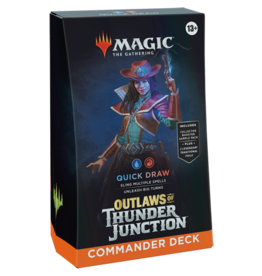 Magic Quick Draw Outlaws of Thunder Junction Commander Deck