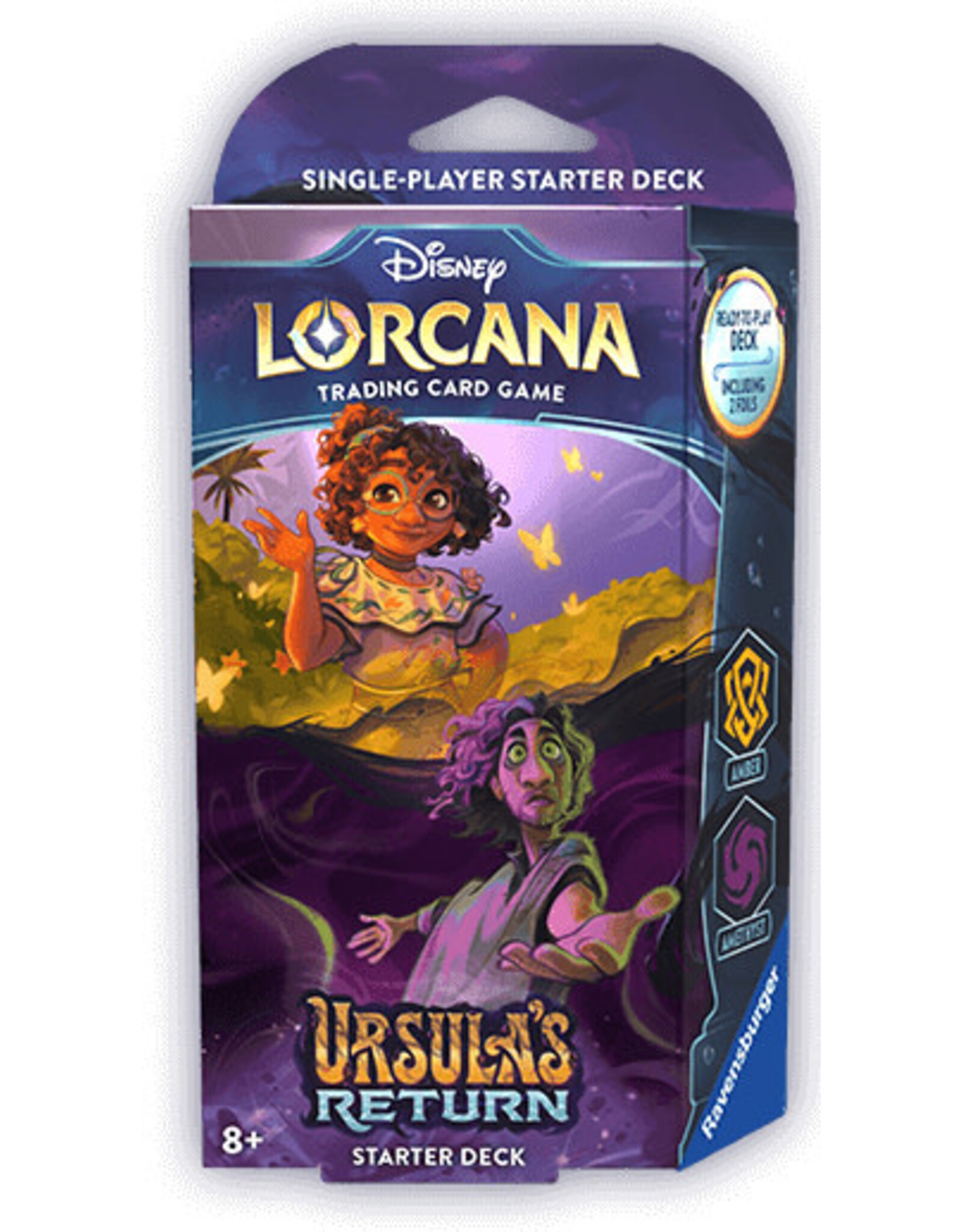 Lorcana Ursulas Return Starter Deck Amber Amethyst