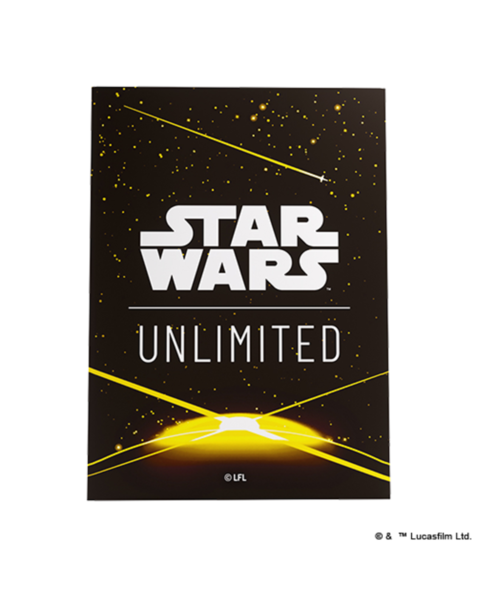 GGen Star Wars Unlimited Sleeve Yellow Card Back