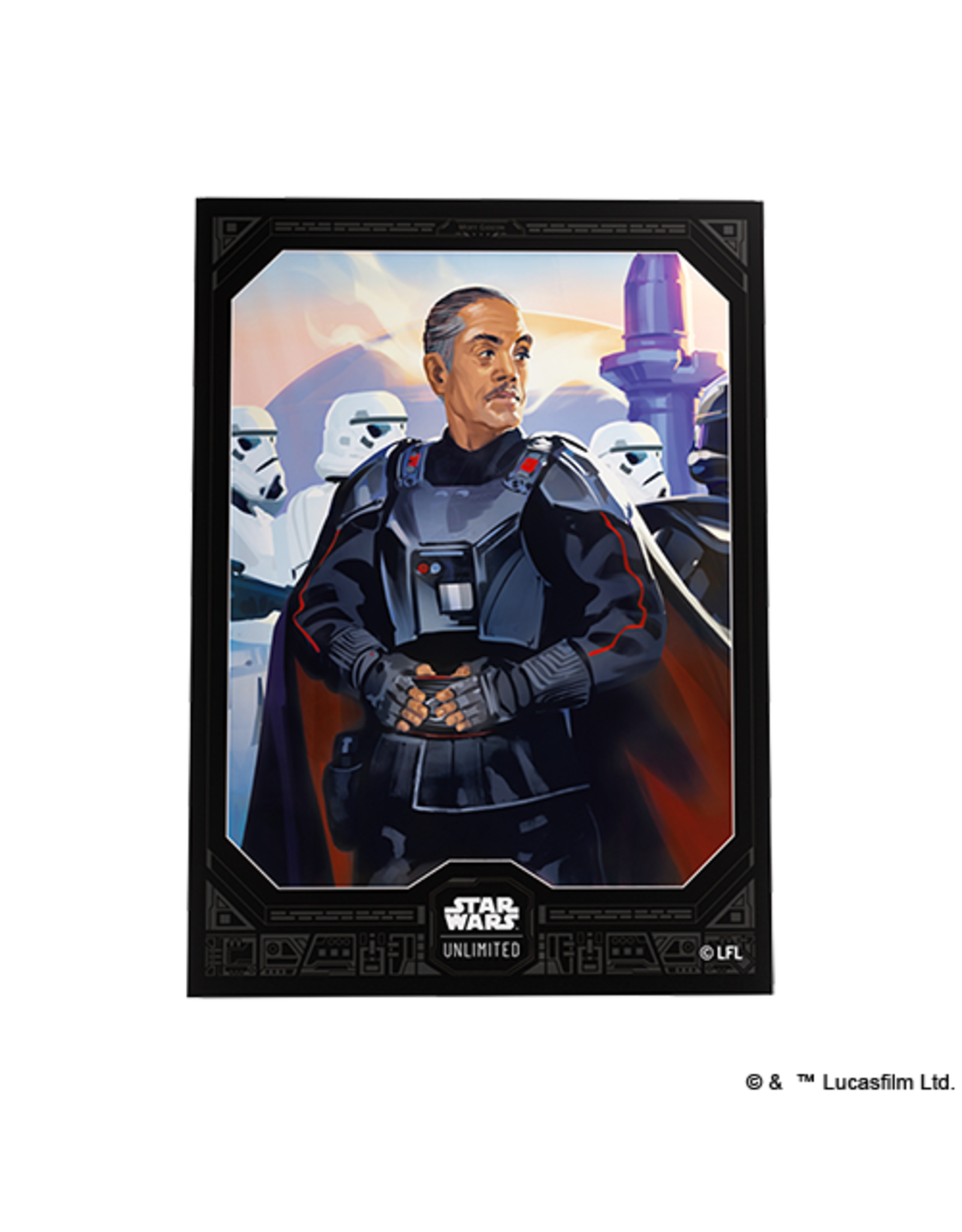 GGen Star Wars Unlimited Sleeve Moff Gideon