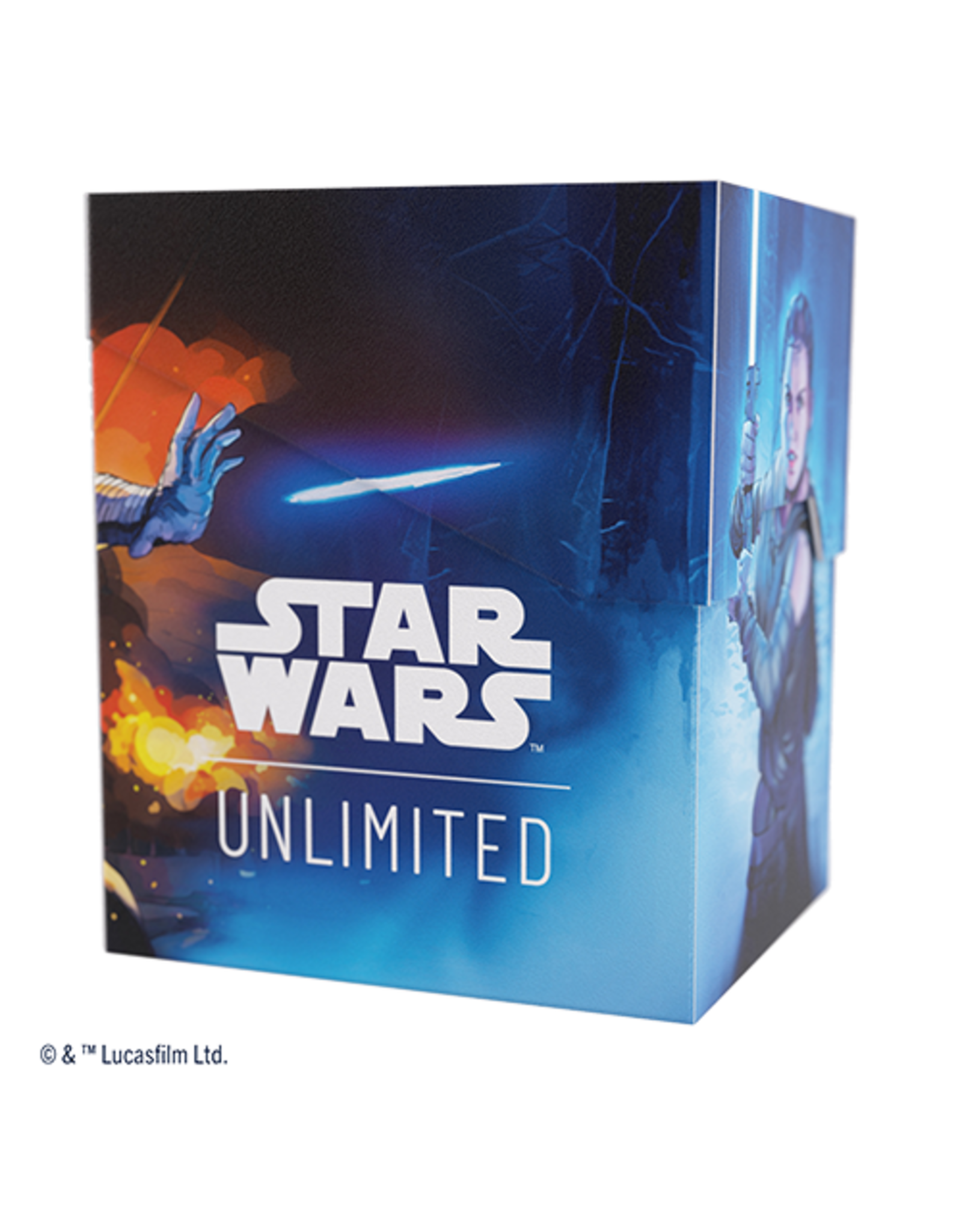 GGen Star Wars Unlimited Soft Crate Rey Kylo Ren