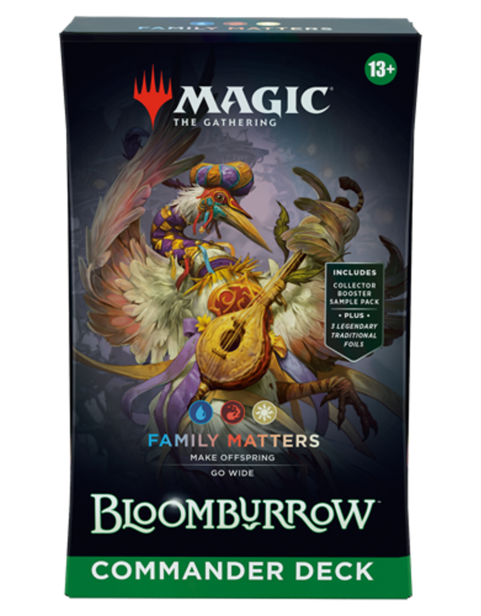 Magic Bloomburrow Family Matters Commander Deck