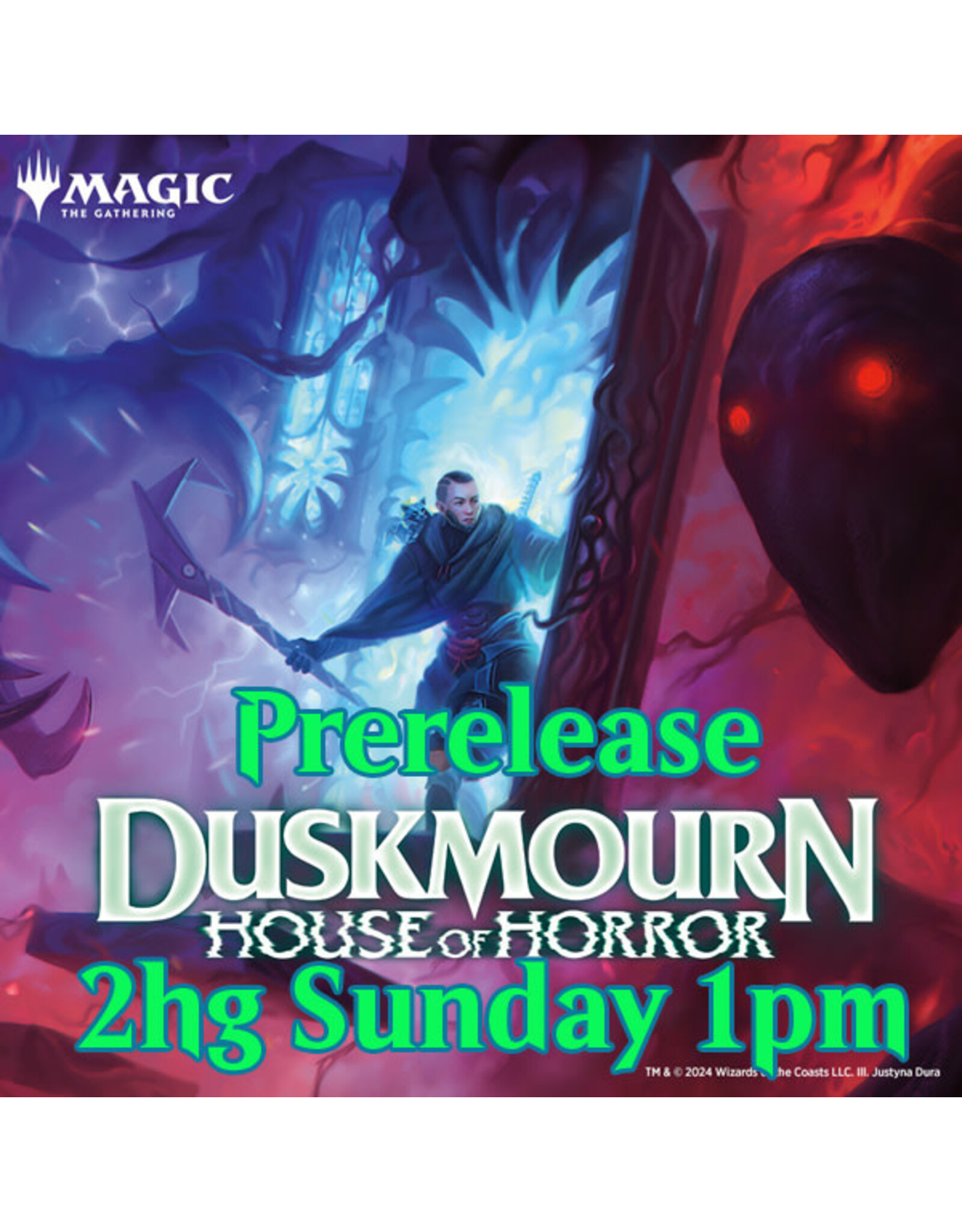 Magic Duskmourn Prerelease Sun 2HG