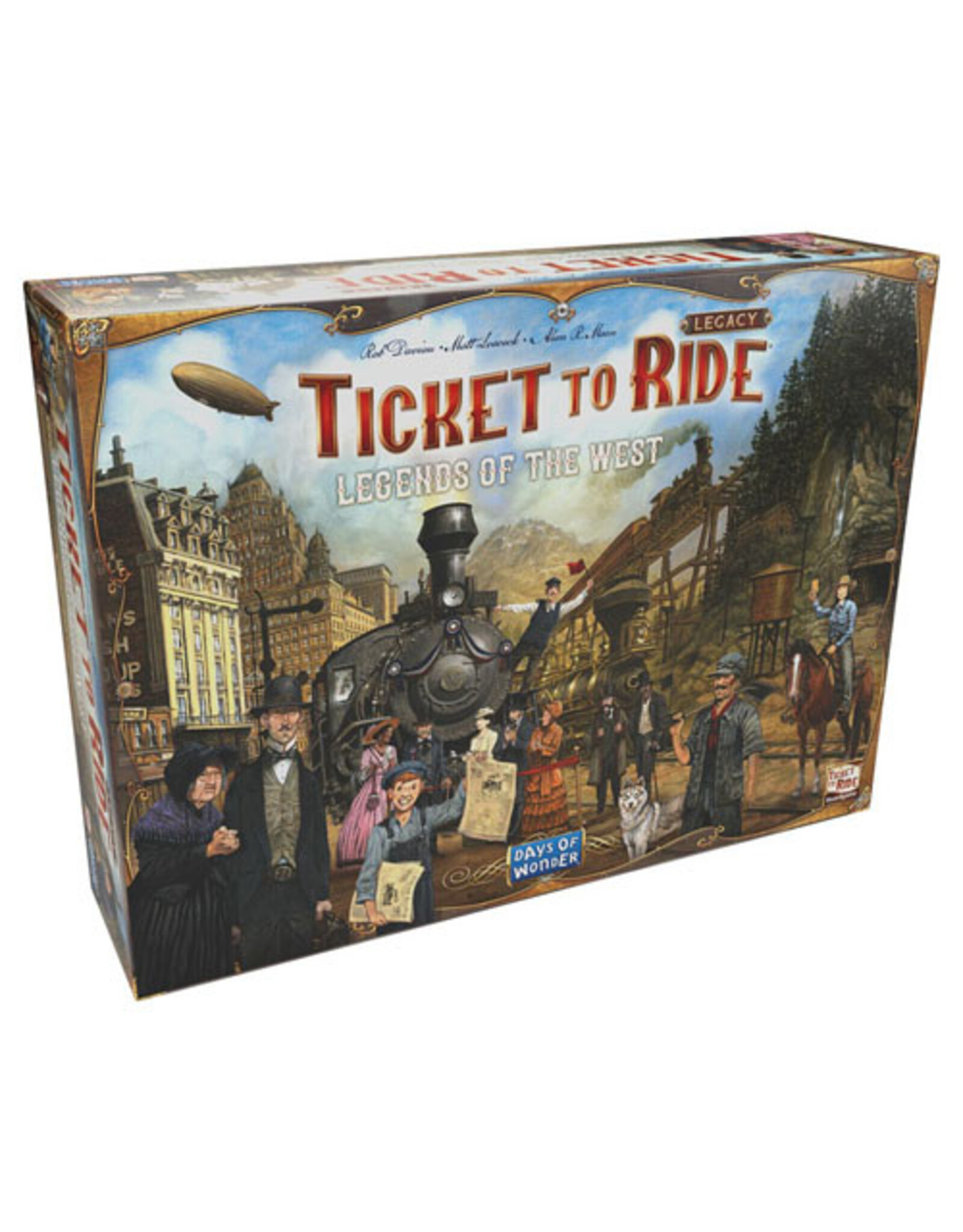 Ticket To Ride Legacy Legends of the West