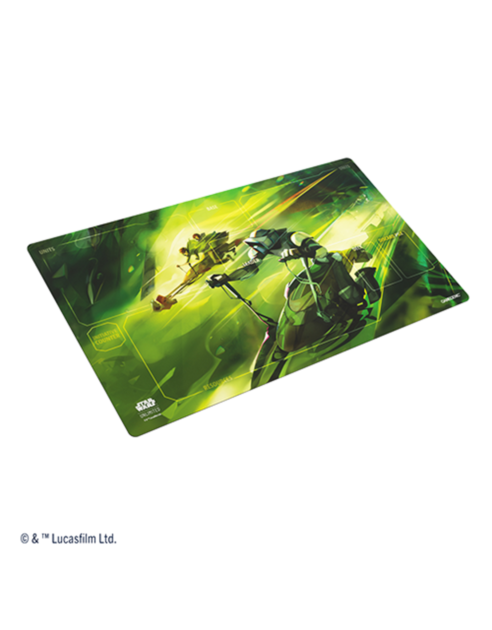Star Wars Unlimited Game Mat Speeder Bike Chase