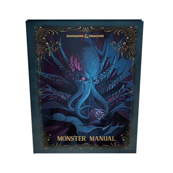 Dungeons & Dragons Monster Manual 2024 Variant Cover Battlegrounds Gaming