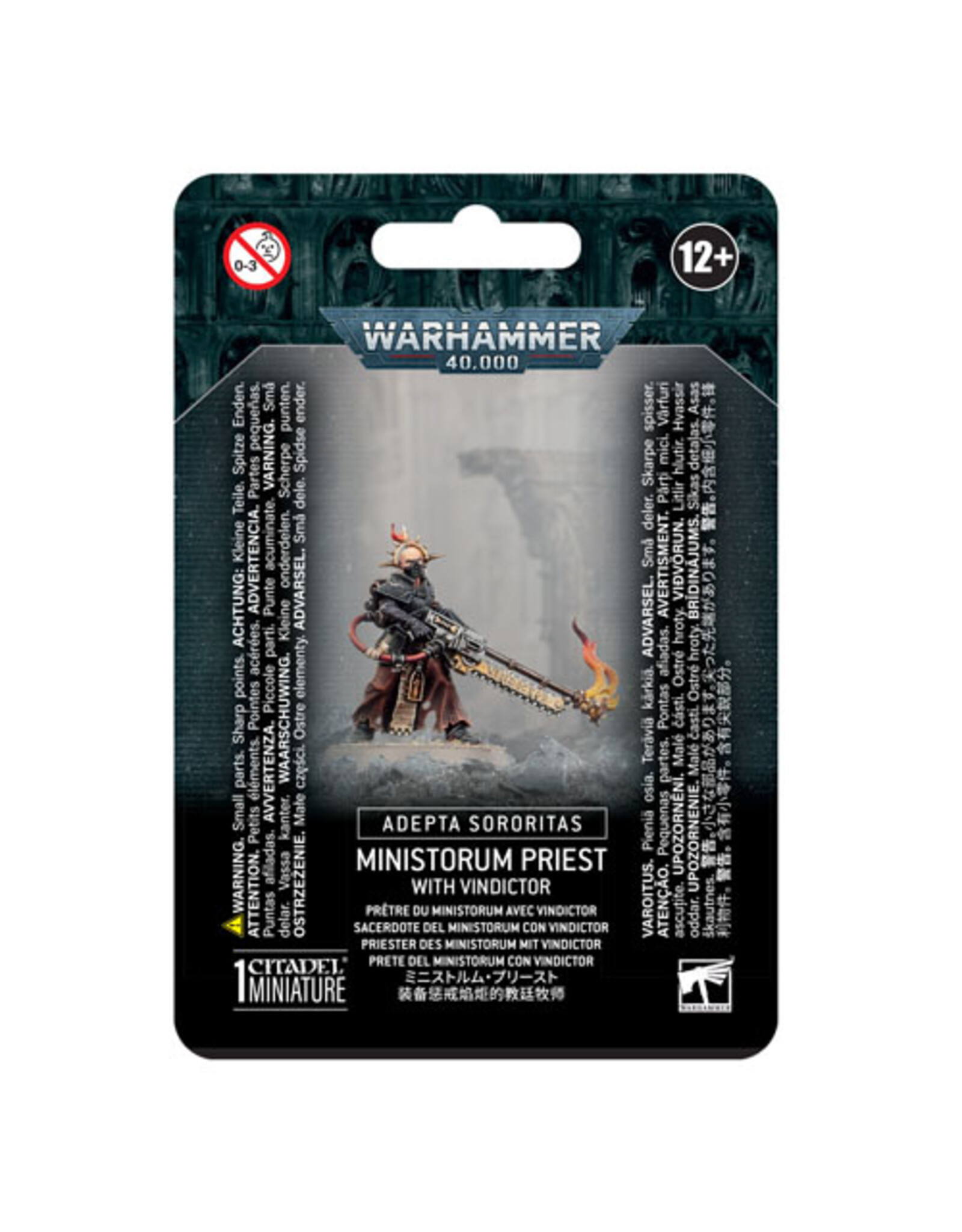 Adepta Sororitas Ministorum Priest With Vindictor