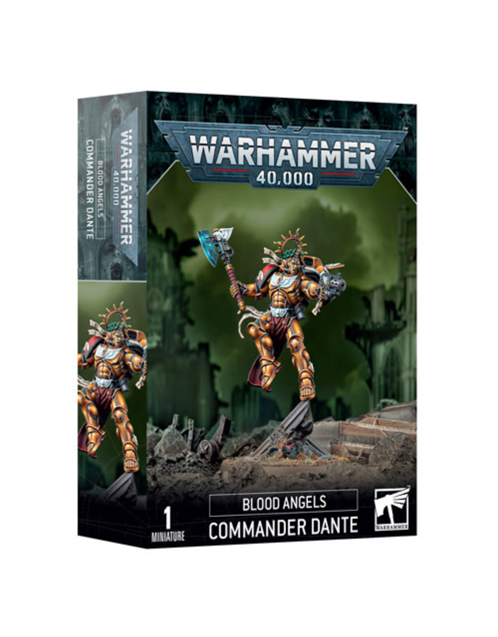 Warhammer 40k Blood Angels Commander Dante