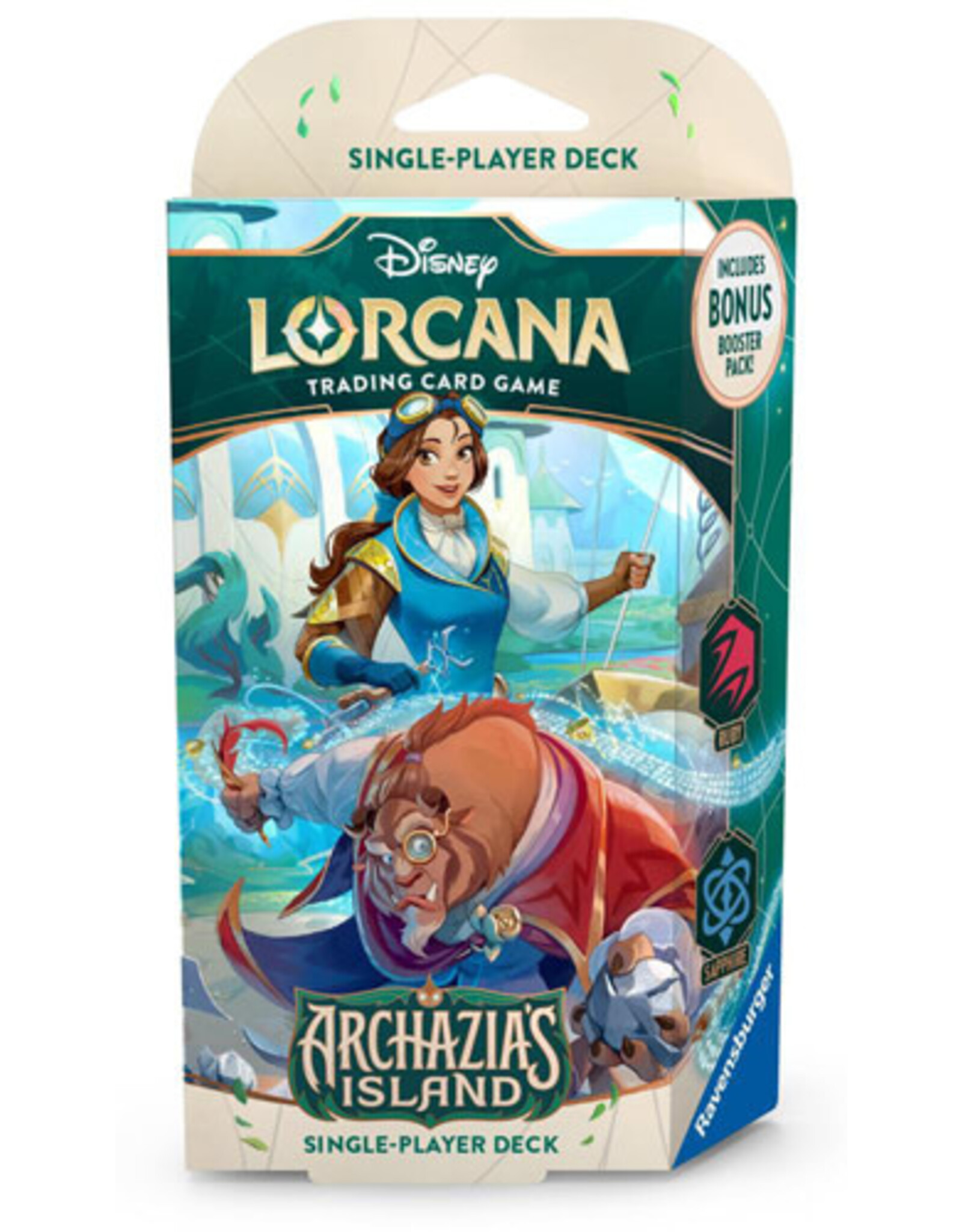 Lorcana 7 Archazias Island Starter Ruby Sapphire