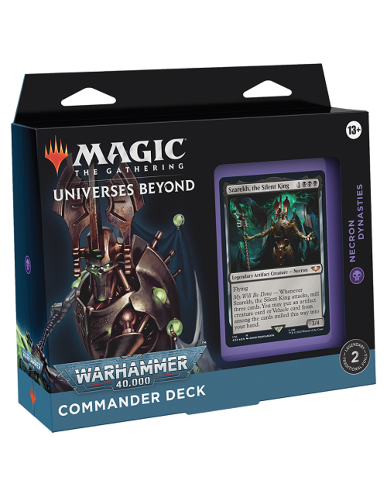 Magic 40K Necron Dynasties Commander Deck