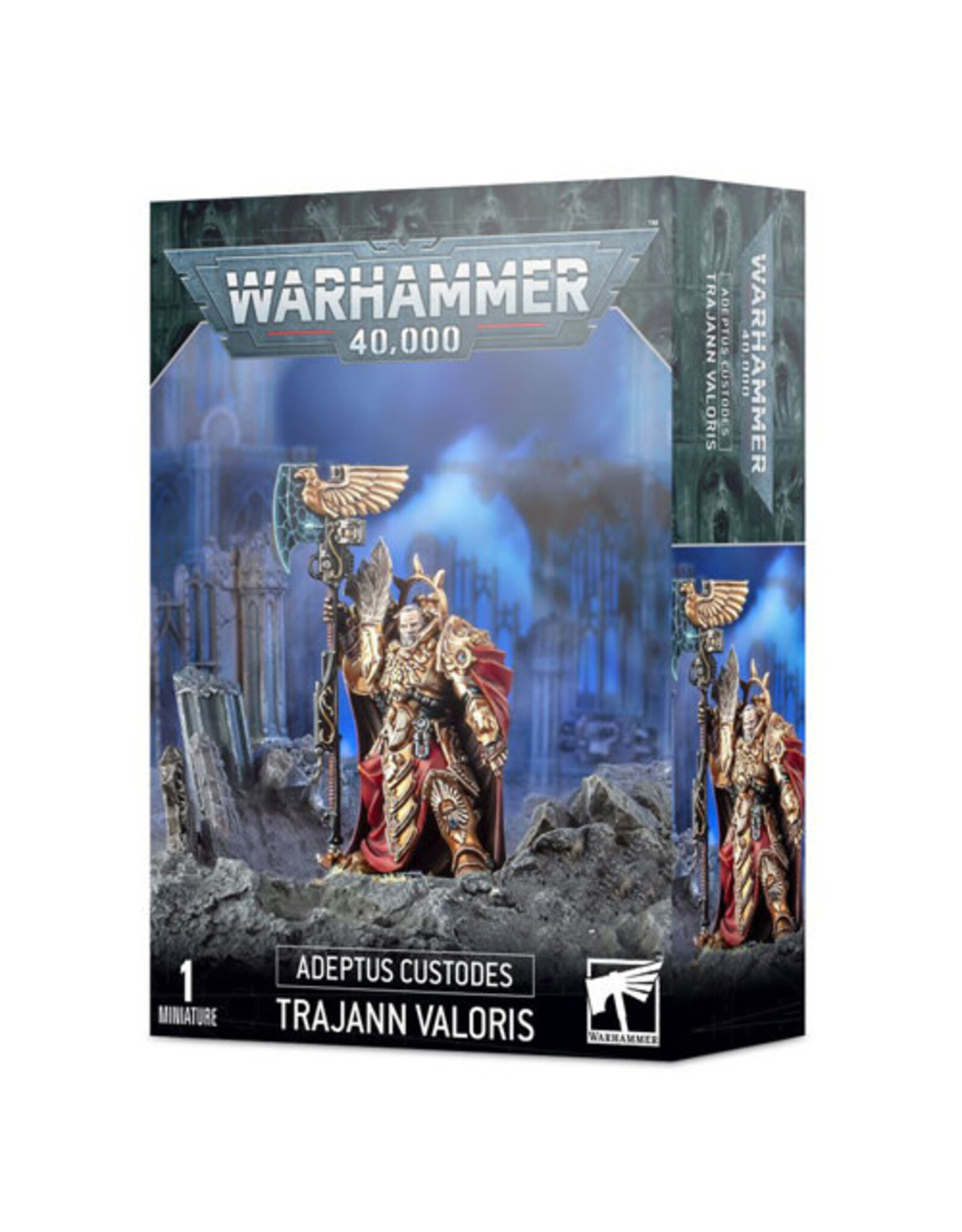 Warhammer 40k Adeptus Custodes Captain-General Trajann Valoris