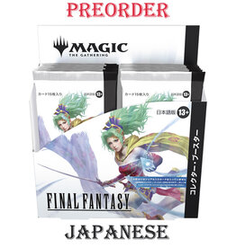 PREORDER Magic Japanese Final Fantasy Collector Booster (12Ct)