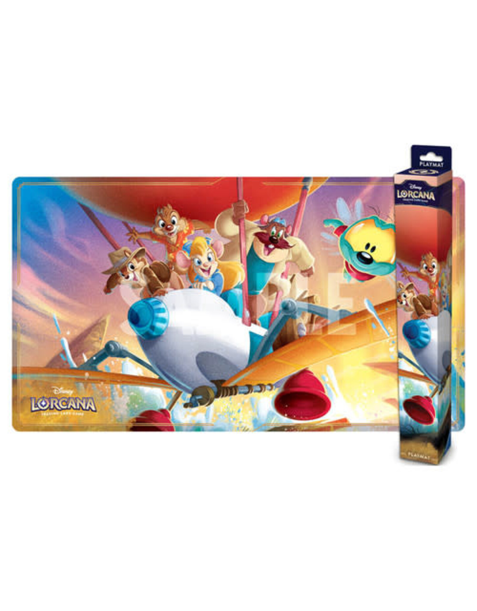 Lorcana Lorcana 8 Reign Of Jafar Playmat Rescue Rangers Away!