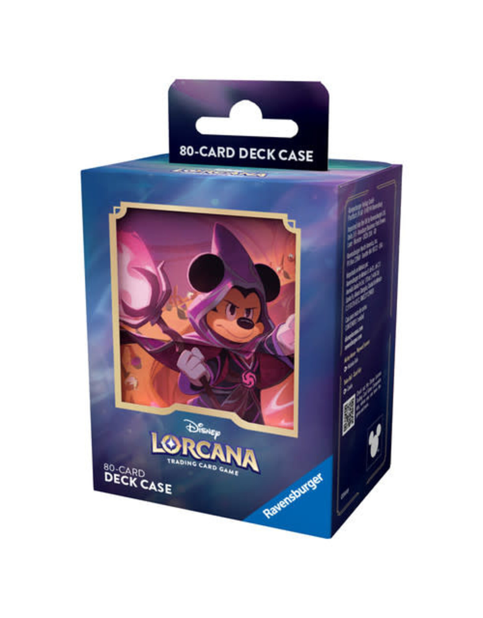 Lorcana Lorcana 8 Reign Of Jafar Deckbox Mickey Mouse Wayward Sorcerer