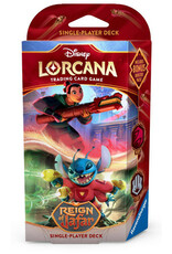 Lorcana Lorcana 8 Reign Of Jafar Ruby Steel Starter Deck
