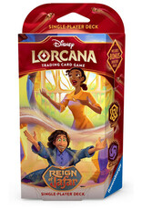 Lorcana Lorcana 8 Reign Of Jafar Amber Amethyst Starter Deck