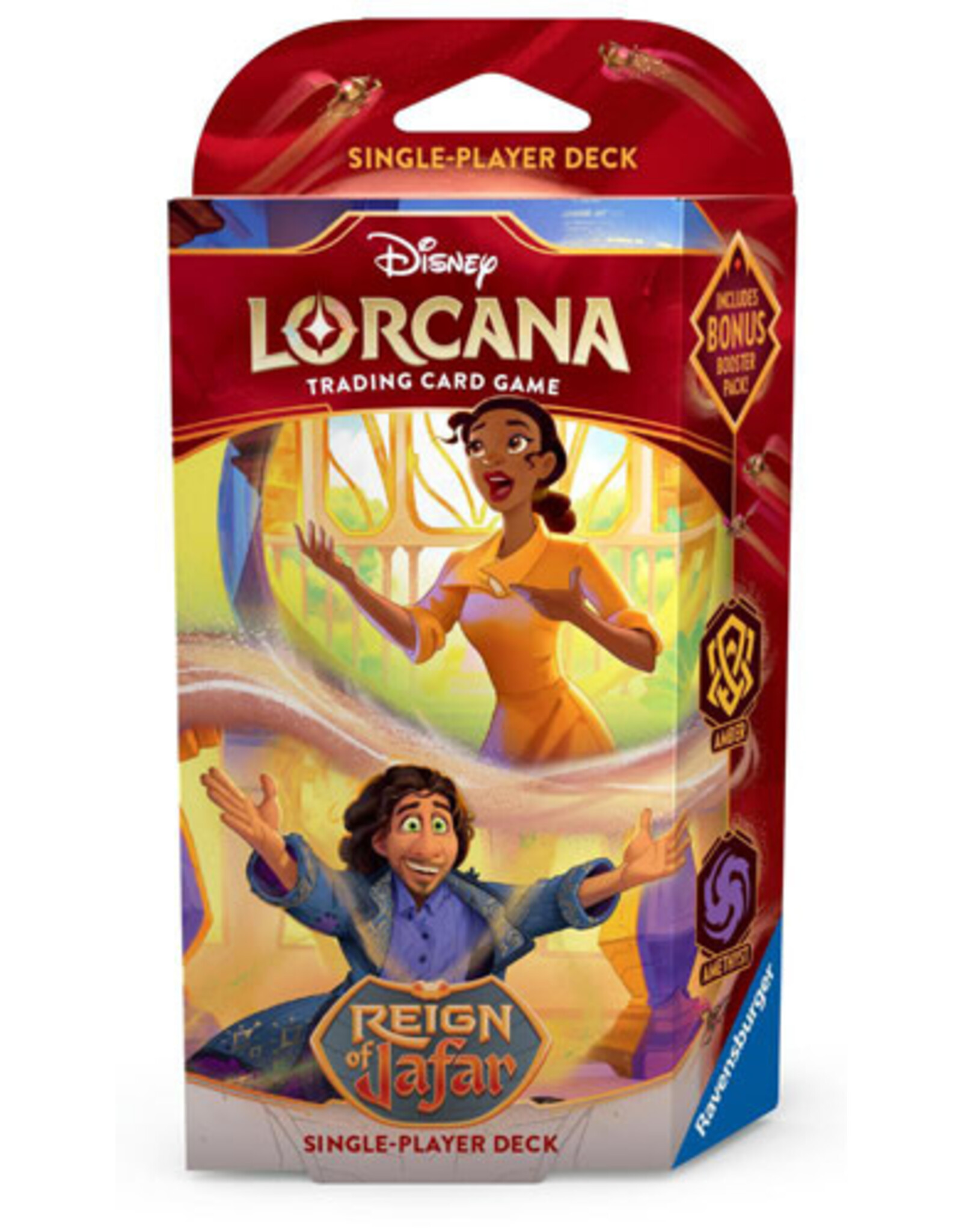 Lorcana Lorcana 8 Reign Of Jafar Amber Amethyst Starter Deck