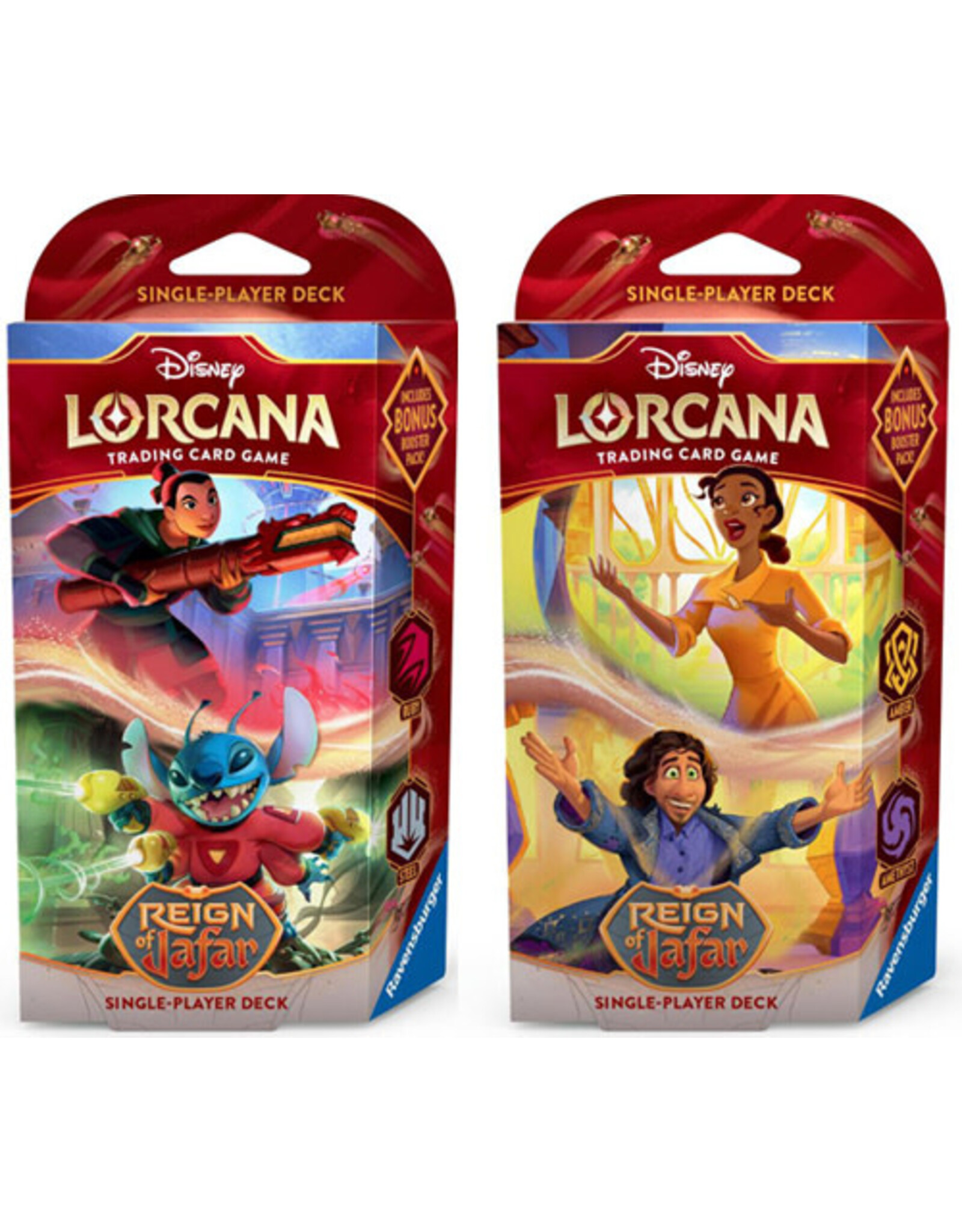 Lorcana 8 Reign Of Jafar Starter Deck Set (2)