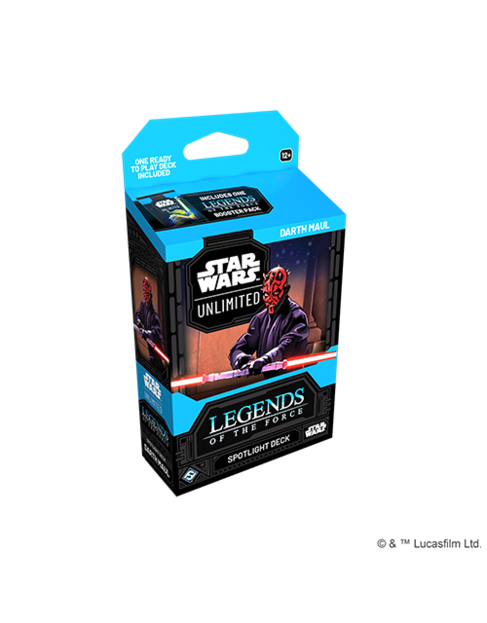 Star Wars Unlimited Star Wars Unlimited 5 Legends of the Force Deck Darth Maul