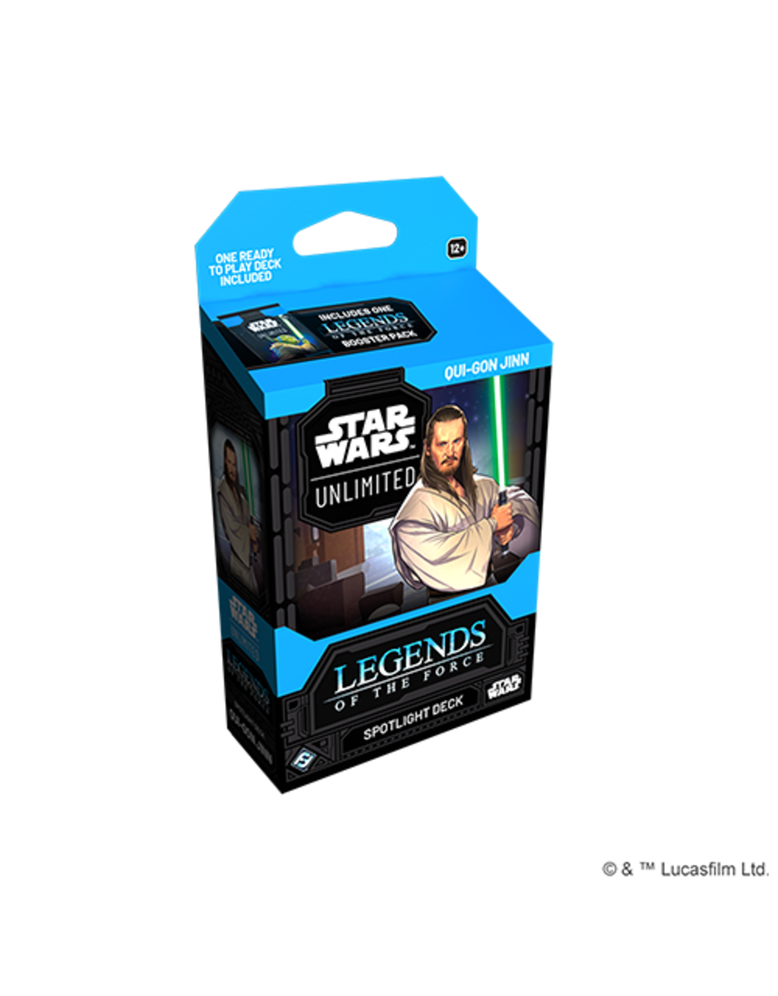 Star Wars Unlimited Star Wars Unlimited 5 Legends of the Force Deck Qui-Gon Jin